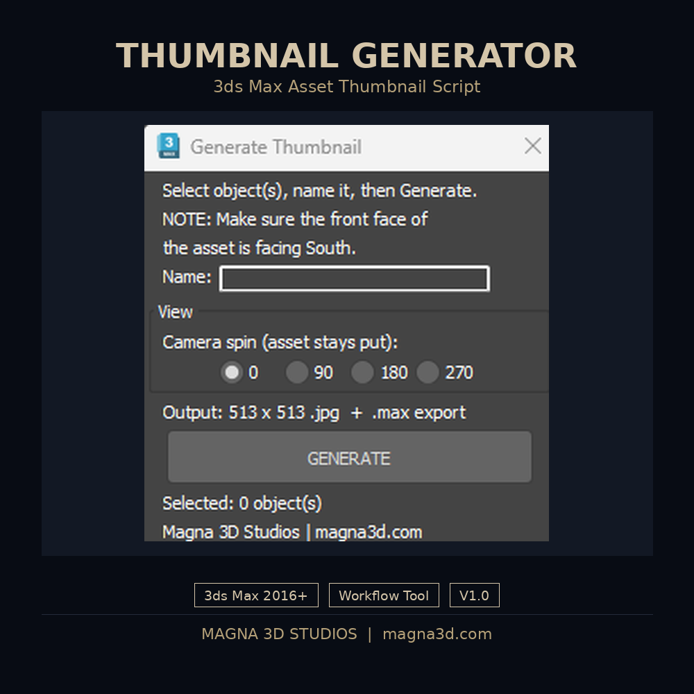 Thumbnail Generator V1.0